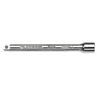 Facom 1/4 in Square Drive Chrome Steel Extension Bar Socket 100mm Overall R.210