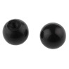 RS PRO Black Duroplast Ball Clamping Knob M4 Threaded Hole 16 mm Diameter 15 mm Thread Length 686-008