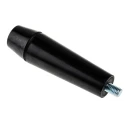 RS PRO Steel Tapered Handle, M8 Thread Size, 12 mm Insert Length, 95 mm Length, Wood Reinforced Phenolic Handle 686-238