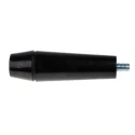 RS PRO Steel Tapered Handle, M8 Thread Size, 12 mm Insert Length, 95 mm Length, Wood Reinforced Phenolic Handle 686-238