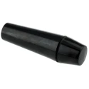 RS PRO Phenolic Tapered Handle with Female M8 Thread x 12 mm Insert Length, 95 mm Length, Black Duroplast Material 686-266