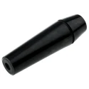 RS PRO Phenolic Tapered Handle with Female M8 Thread x 12 mm Insert Length, 95 mm Length, Black Duroplast Material 686-266