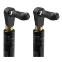 RS PRO Steel Gas Strut with Ball & Socket Joint, 340 mm Extended Length, 150 mm Stroke Length SWV6050500036