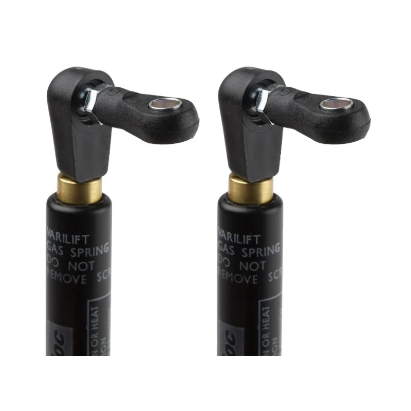 RS PRO Steel Gas Strut with Ball & Socket Joint, 340 mm Extended Length, 150 mm Stroke Length SWV6050500036