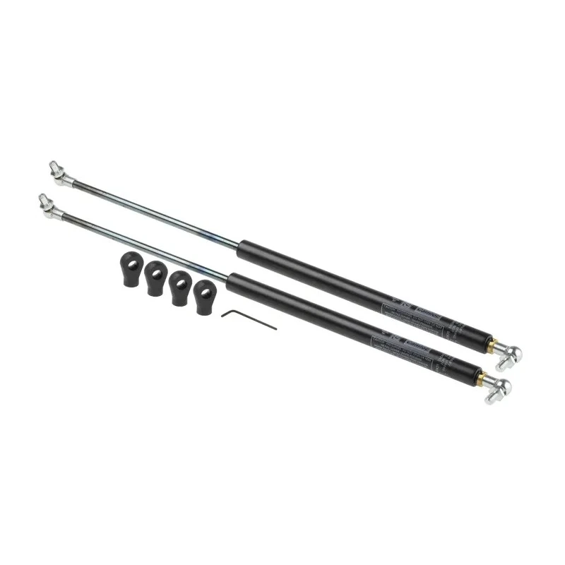 RS PRO Steel Gas Strut with Ball & Socket Joint, 464 mm Extended Length, 200 mm Stroke Length SWY8060600057