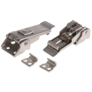 Savigny Stainless Steel Lockable Spring Loaded Toggle Latch 74 mm Length 28 mm Width 19.5 mm Depth 40062 IB