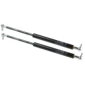RS PRO Steel Gas Strut with Ball & Socket Joint, 480mm Extended Length, 200mm Stroke Length SWV4101000018