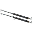 RS PRO Steel Gas Strut with Ball & Socket Joint, 480mm Extended Length, 200mm Stroke Length SWV4101000018