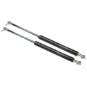 RS PRO Steel Gas Strut with Ball & Socket Joint 445 mm Extended Length 200 mm Stroke Length SWV1080800028