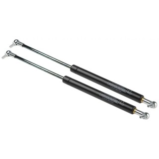 RS PRO Steel Gas Strut with Ball & Socket Joint 445 mm Extended Length 200 mm Stroke Length SWV1080800028