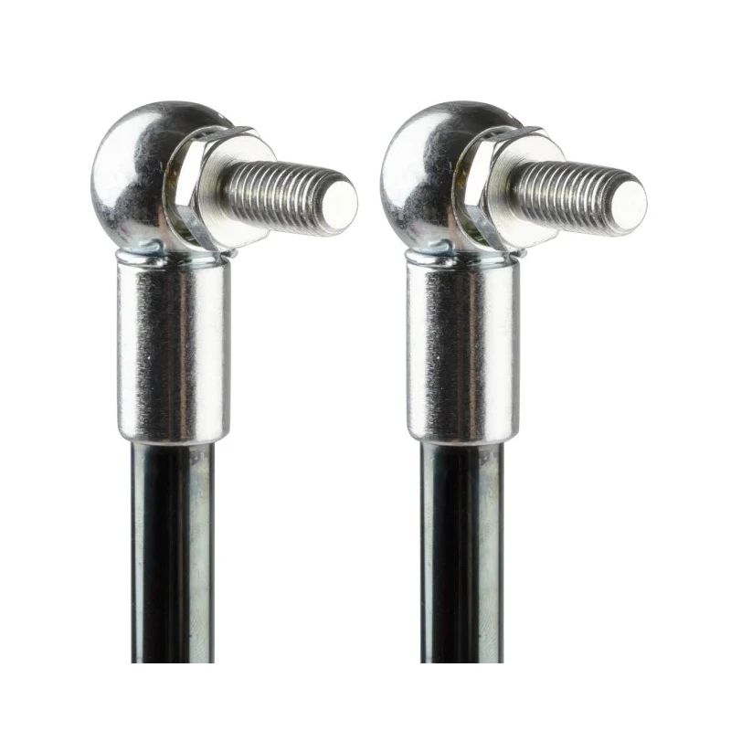 RS PRO Steel Gas Strut with Ball & Socket Joint 445 mm Extended Length 200 mm Stroke Length SWV1080800028