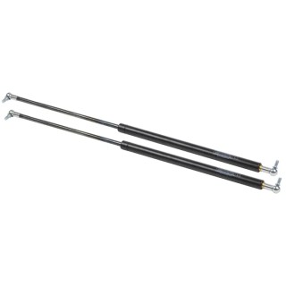 RS PRO Steel Gas Strut with Ball & Socket Joint 880 mm Extended Length 400 mm Stroke Length SWV4101000020