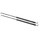 RS PRO Steel Gas Strut with Ball & Socket Joint 880 mm Extended Length 400 mm Stroke Length SWV4101000020
