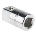 Facom 1/2 in Square Coupler Socket Chrome Finish Steel 49mm Overall S.232B