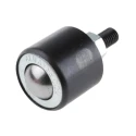 ALWAYSE Ball Transfer Unit with 19 mm Ball Diameter, Stud Mount, 500kg Load Capacity, Solid Steel Case 301923