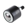 ALWAYSE Ball Transfer Unit with 19 mm Ball Diameter, Stud Mount, 500kg Load Capacity, Solid Steel Case 301923