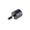 ALWAYSE Ball Transfer Unit with 19 mm Ball Diameter, Stud Mount, 500kg Load Capacity, Solid Steel Case 301923