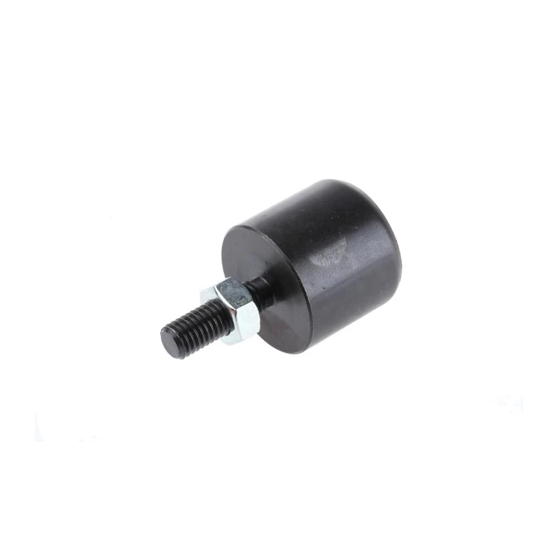 ALWAYSE Ball Transfer Unit with 19 mm Ball Diameter, Stud Mount, 500kg Load Capacity, Solid Steel Case 301923