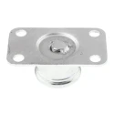 ALWAYSE Ball Transfer Unit with 19 mm Diameter Steel 4-Hole Flange Mount 65.1mm x 38mm 300513