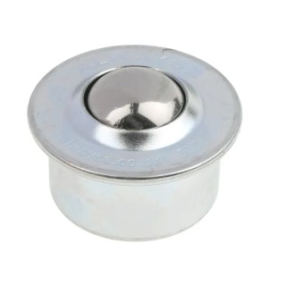 ALWAYSE Ball Transfer Unit Circular Flange Mount with 30 mm Ball Diameter Steel Case and Ball 530013
