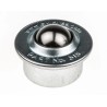 ALWAYSE Ball Transfer Unit with 15 mm Diameter Steel Circular Flange Mount 45kg Load Capacity 515013