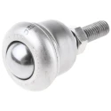 ALWAYSE Ball Transfer Unit with 19 mm Ball Diameter Stainless Steel Case and Ball Stud Mount M8 x 30mm 30021530