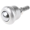 ALWAYSE Ball Transfer Unit with 19 mm Ball Diameter Stainless Steel Case and Ball Stud Mount M8 x 30mm 30021530