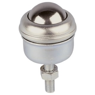 ALWAYSE Ball Transfer Unit with 39.7 mm Diameter Stainless Steel Stud Mount 20051542
