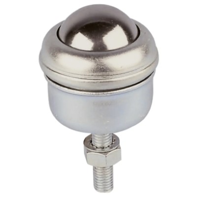 ALWAYSE Ball Transfer Unit with 39.7 mm Diameter Stainless Steel Stud Mount 20051542