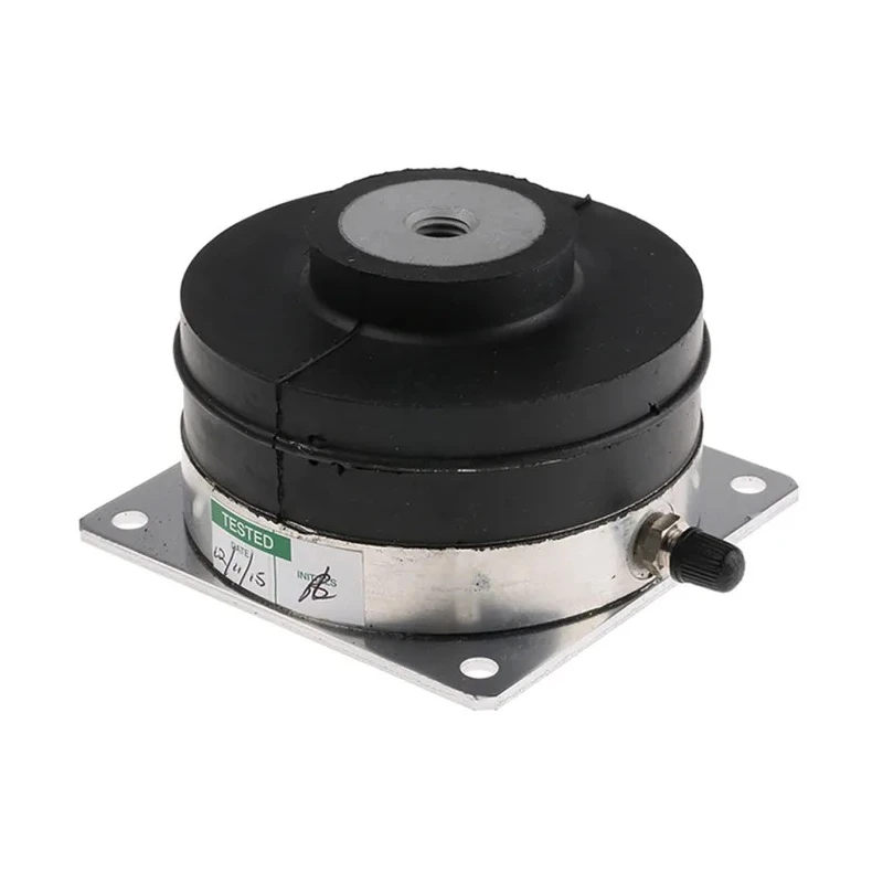 Fabreeka Pneumatic Anti-Vibration Mount with M12 Thread, 105 mm Diameter, 65 mm Height, Load 136kg, PLM3