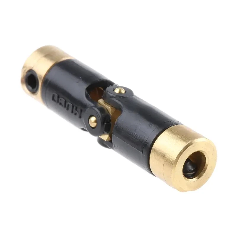 Huco Universal Joint Brass Plain Bored Hub 7.1mm Diameter 27.2mm Length 103.06.1616