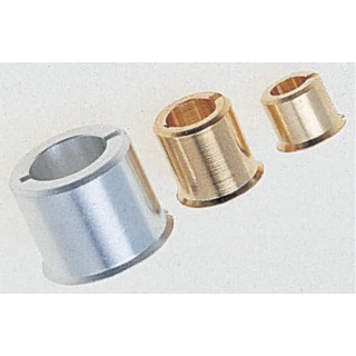 Huco Reducing Bush Brass, Bore Diameter 4 mm, Outside Diameter 6.35 mm, Length 6.6 mm 253.18