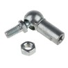 RS PRO Steel M6 Ball & Socket Joint Zinc Plated Steel Ball Diameter 10mm Overall Length 32.5mm Overall Width 30mm 689-401