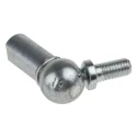 RS PRO Steel M6 Ball & Socket Joint Zinc Plated Steel Ball Diameter 10mm Overall Length 32.5mm Overall Width 30mm 689-401