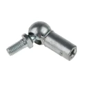 RS PRO Steel M6 Ball & Socket Joint Zinc Plated Steel Ball Diameter 10mm Overall Length 32.5mm Overall Width 30mm 689-401