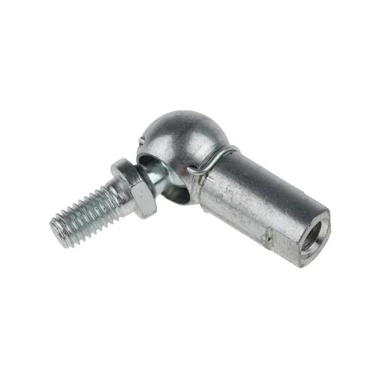 RS PRO Steel M6 Ball & Socket Joint Zinc Plated Steel Ball Diameter 10mm Overall Length 32.5mm Overall Width 30mm 689-401