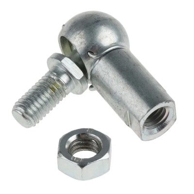 RS PRO Steel Ball & Socket Joint M8 Thread, 13mm Ball Diameter, 39.5mm Length, Zinc Plated Finish 689-417