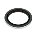 RS Pro Nitrile Rubber (NBR) Bonded Seal Bonded Washer 21.54 mm ID 28.58 mm OD 689-495