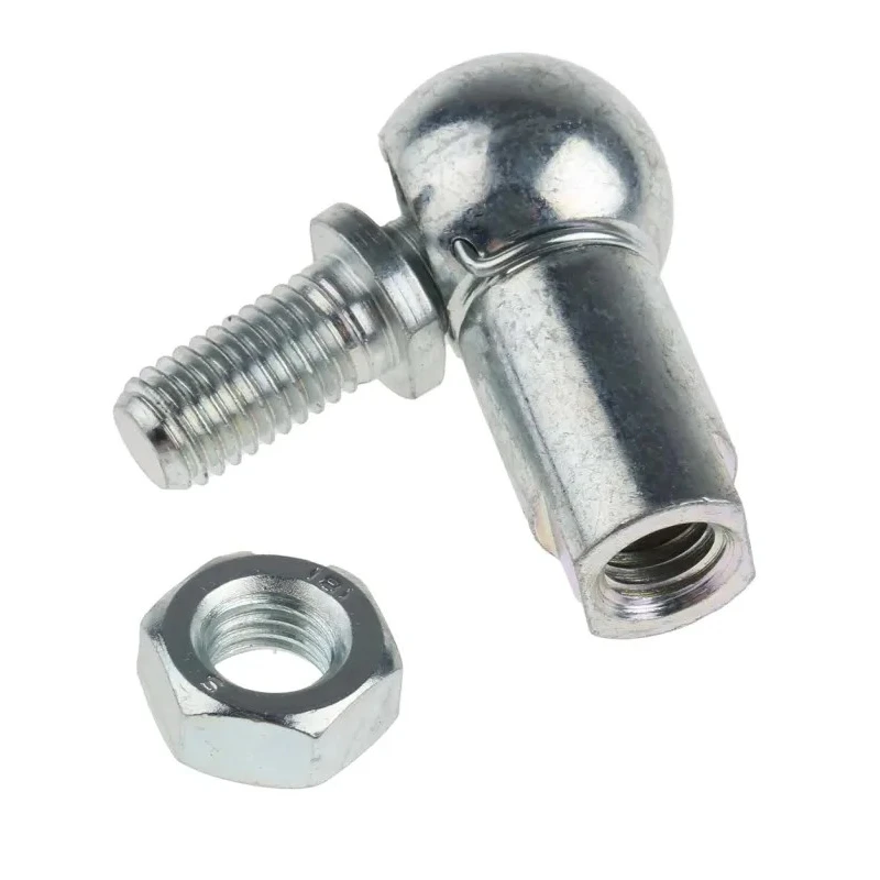 RS PRO Steel M10 Ball & Socket Joint, Zinc Plated Steel, 16mm Ball Diameter, 47mm x 47.5mm 689-423