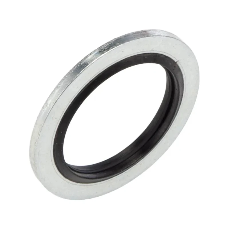 RS Pro Nitrile Rubber Bonded Seal Washer 16.7 mm ID 24 mm OD Shore 70 Hardness 689-546
