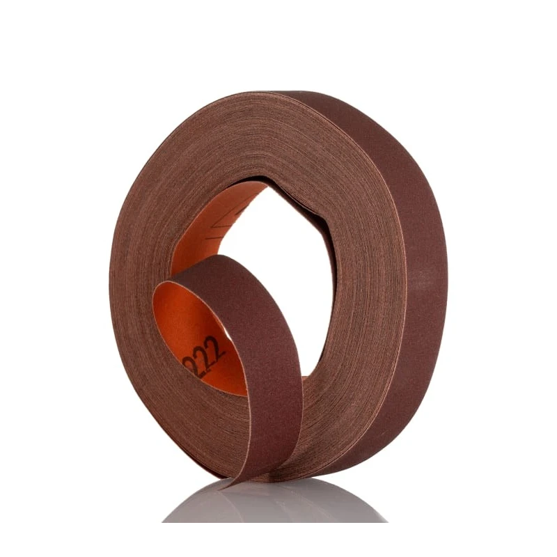 Norton Aluminium Oxide Abrasive Paper Cloth Roll 25 m Length 25mm Width P180 Grit Very Fine Grade 63642531805