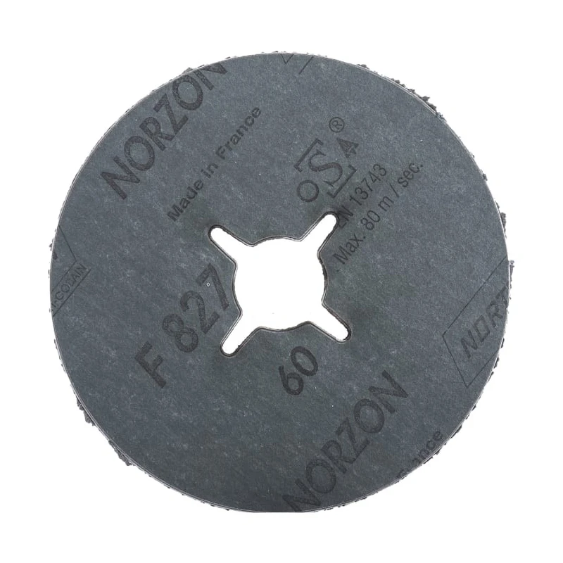 Norton Zirconium Abrasive Disc Abrasive Disc, 125 mm, P60 Grit 63642533051