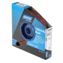 Norton Abrasive Paper Roll 25 m Length 25 mm Width P100 Grit Fine Grade 63642531815