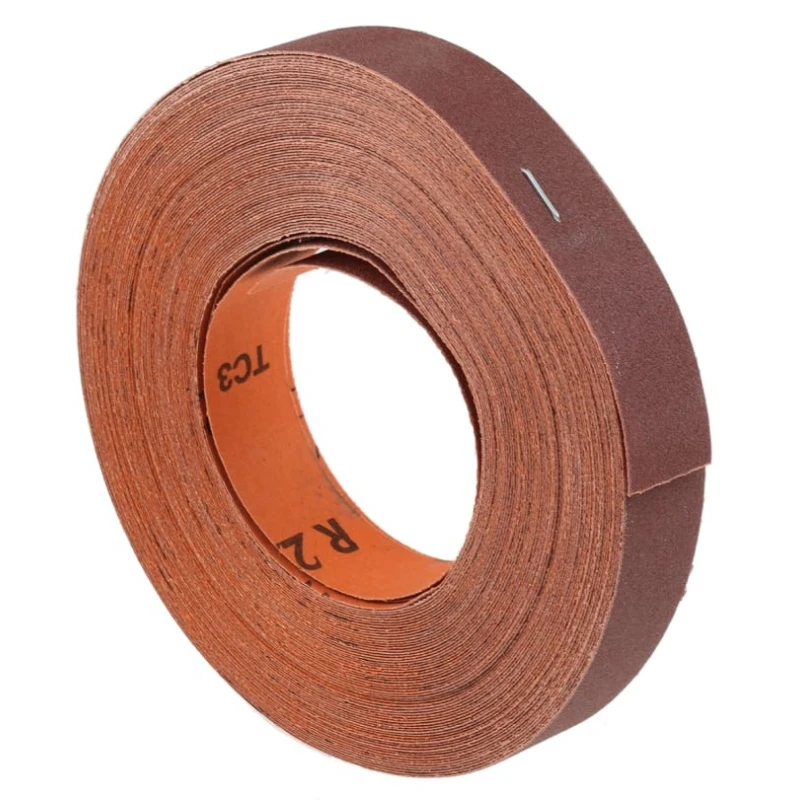 Norton Abrasive Paper Cloth Roll Aluminium Oxide 25m Length 25mm Width P120 Fine Grade 63642531811