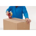 Tesa Transparent 4089 Packing Tape 66 m x 50 mm Natural Rubber Adhesive 30°C to 100°C 04089-00252-06
