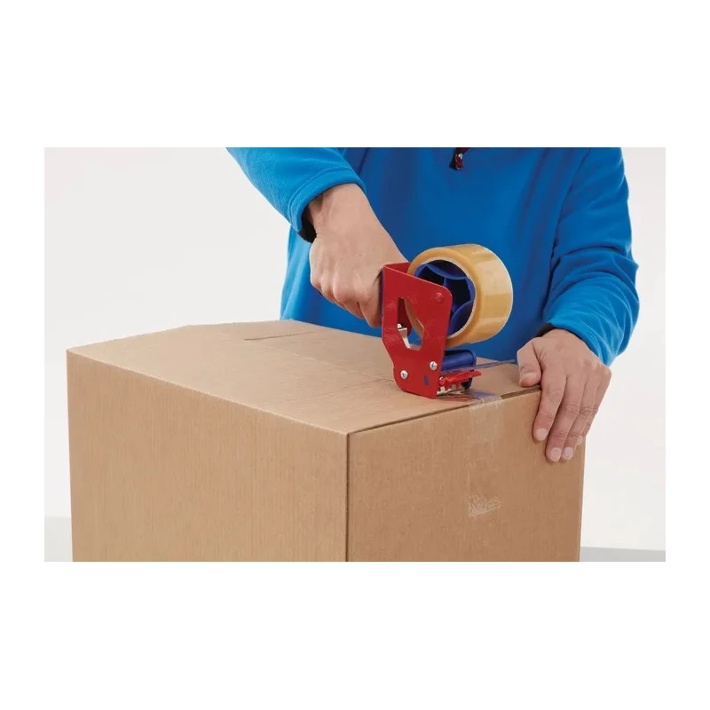 Tesa Transparent 4089 Packing Tape 66 m x 50 mm Natural Rubber Adhesive 30°C to 100°C 04089-00252-06
