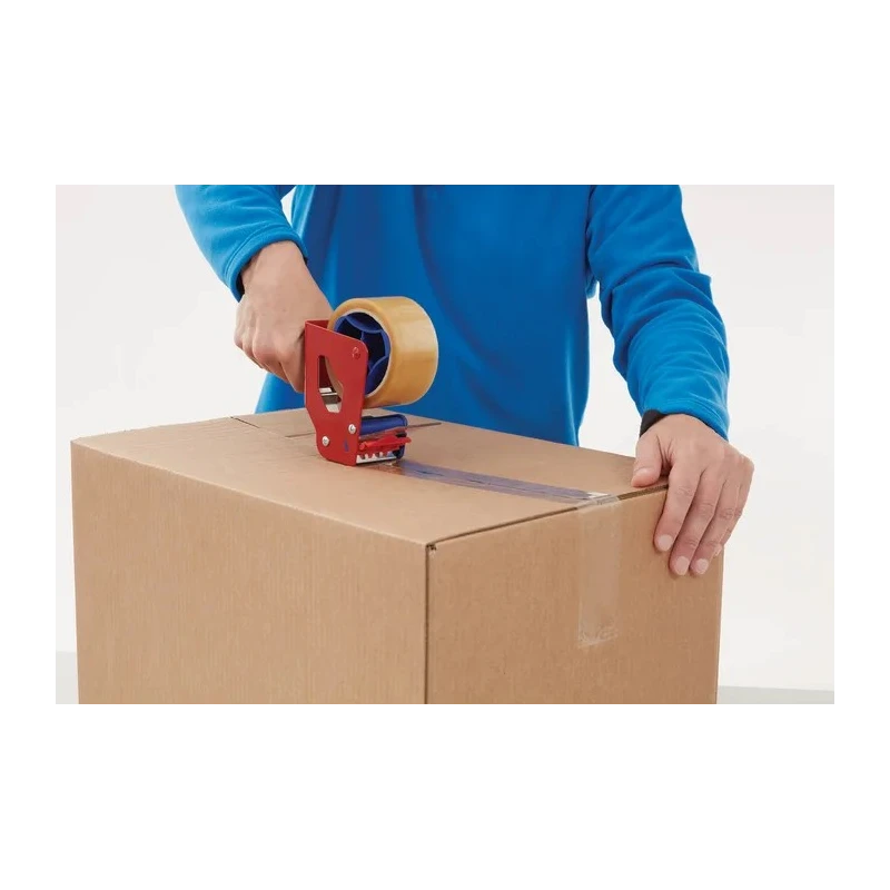 Tesa Transparent 4089 Packing Tape 66 m x 50 mm Natural Rubber Adhesive 30°C to 100°C 04089-00252-06