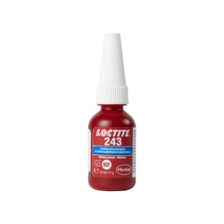 Loctite Blue Threadlocking Adhesive 10 ml Bottle 2 h Cure Time LOCTITE® 243