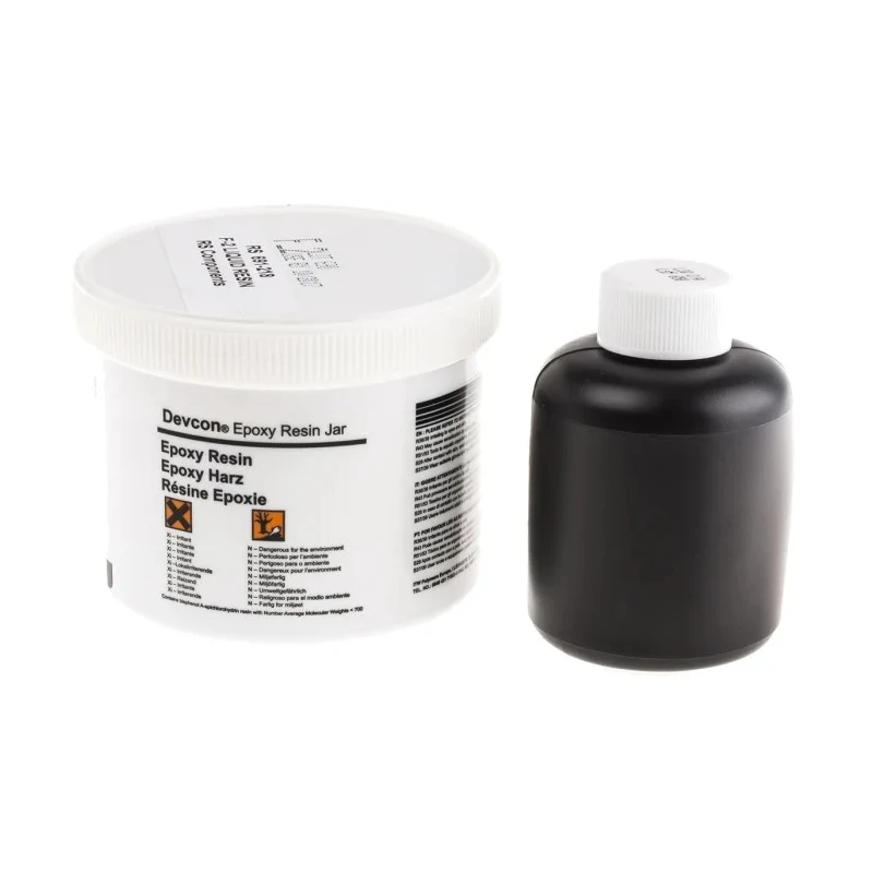 ITW Devcon DEVCON'LIQUID HARDENER Epoxy Putty Liquid Aluminium Base Chemical 500 g 121°C Maximum Operating Temperature 10711