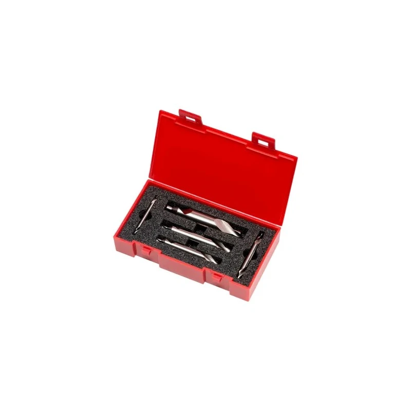 Dormer 5-Piece High Speed Steel Twist Drill Bit Set for Multi-Material, 38.1 mm Min to 63.5 mm Max A296225